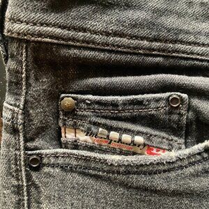 Diesel Safado-R Men's Straight Jeans, Size 32 - Black